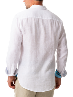 KOY Regular Fit Linen Shirt - view 2, White White