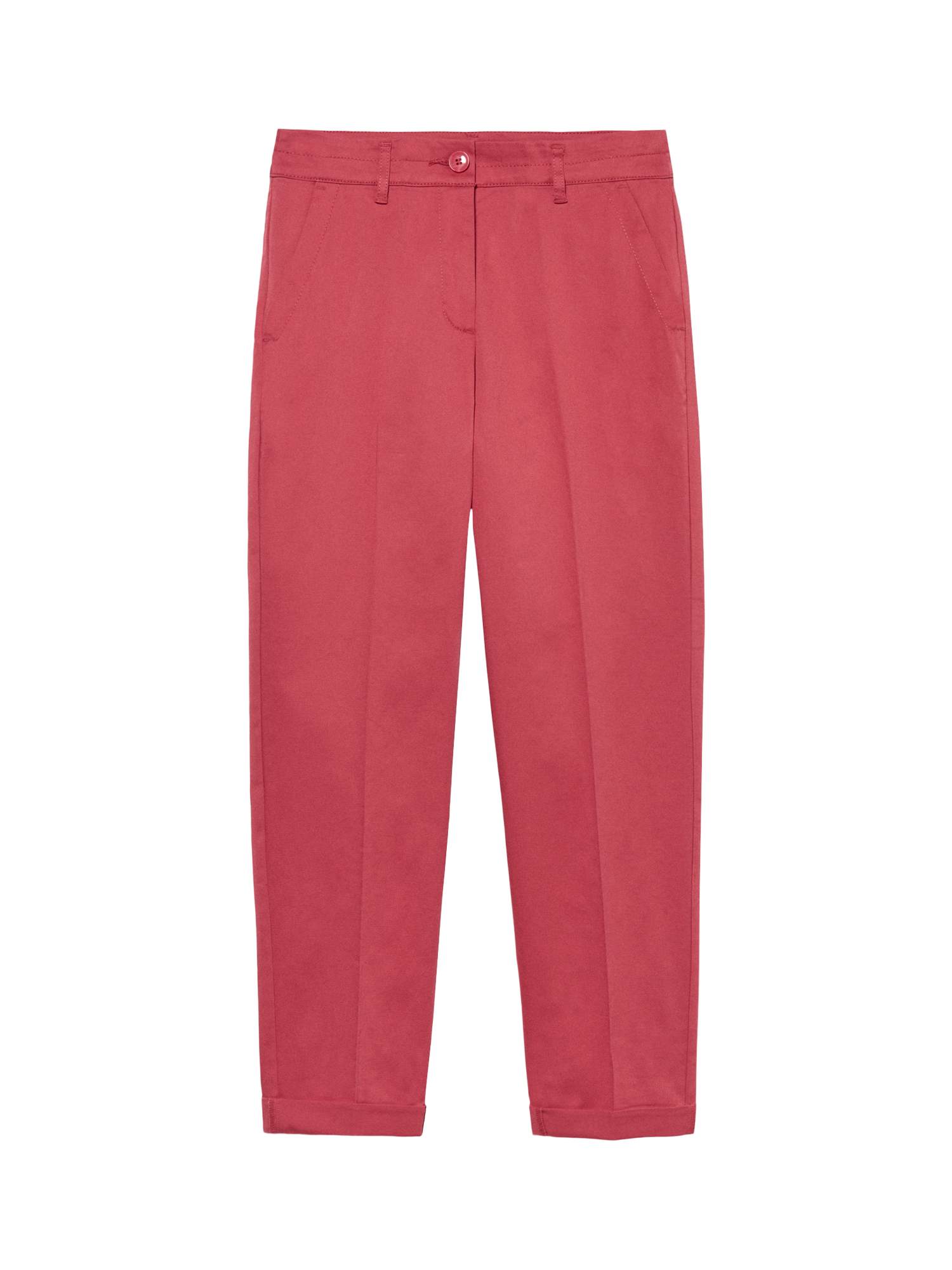 Product image 5 of 5, which shows SISLEY Tailored Cigarette Trousers, Pink, 8