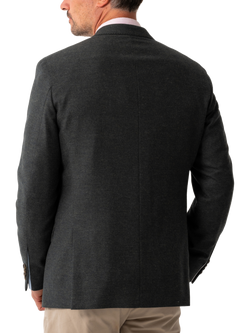 KOY Wool and Cashmere Blend Blazer, Green - view 2, Green