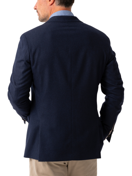 KOY Cashmere Blend Blazer, Blue Navy - view 2, Blue Navy