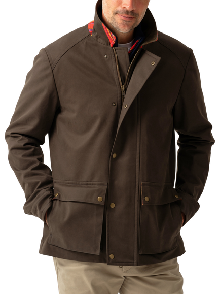 KOY Aberdare Coat, Dark Green, Dark Green