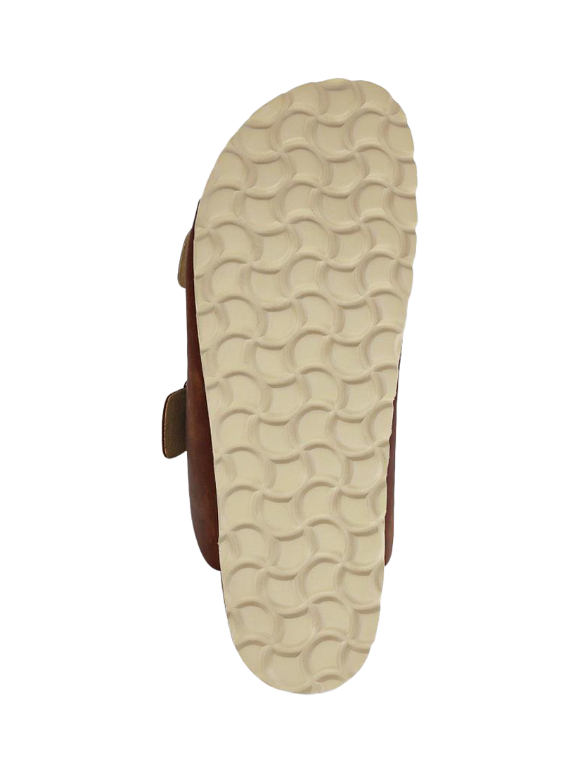 Product image 5 of 5, which shows Jones Bootmaker Gabryela Leather Sandals, Brown, 3