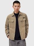AllSaints Castleford Denim Jacket, Brown Mid