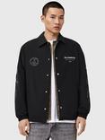 AllSaints Orbital Cotton Blend Jacket