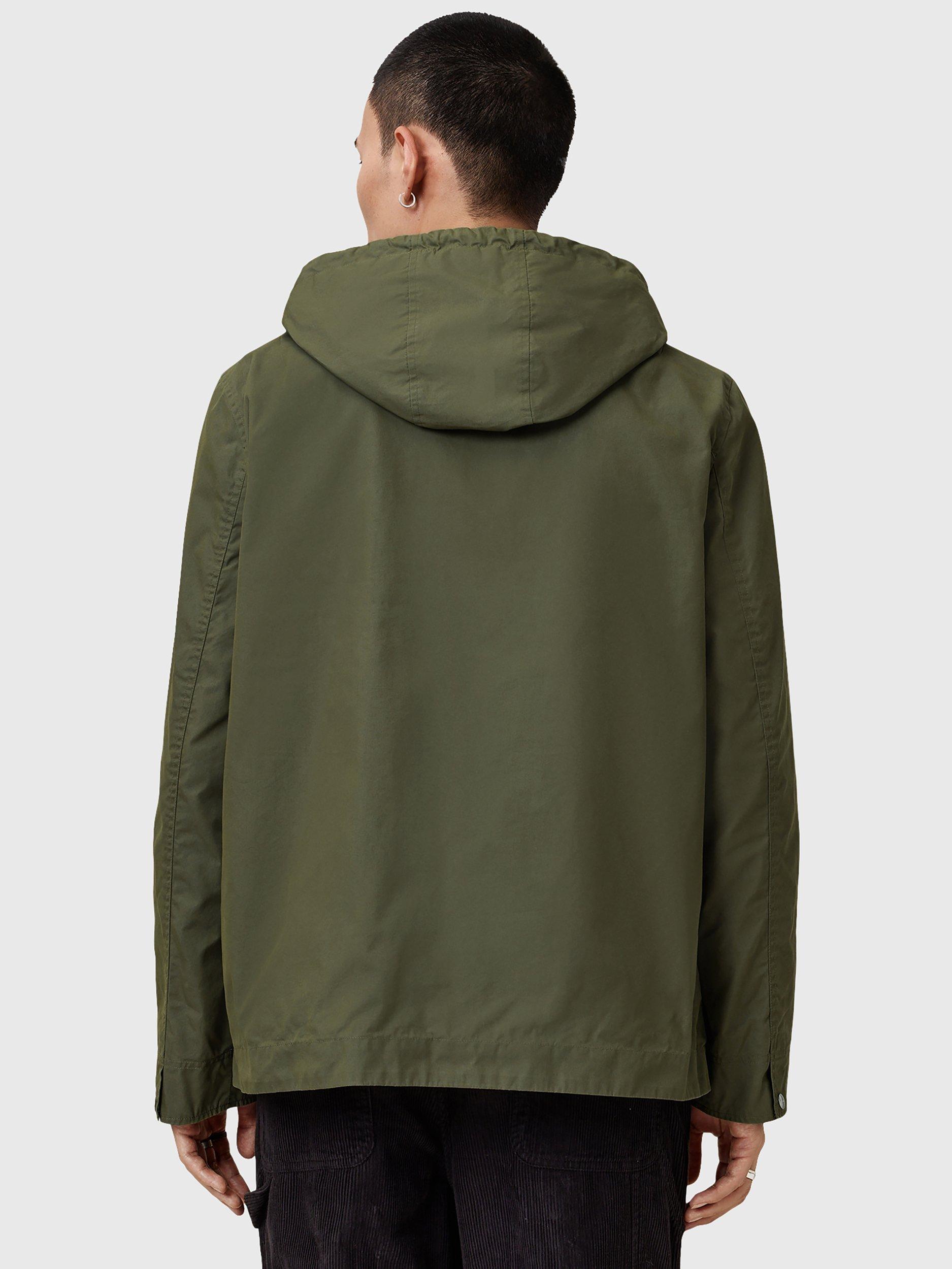 Product image 2 of 8, which shows AllSaints Otis Cotton Blend Jacket, Green Khaki, L