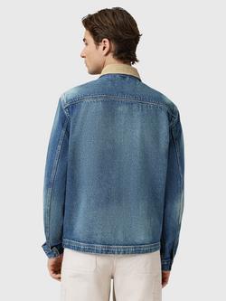 AllSaints Rothwell Denim Jacket - view 2, Blue Indigo