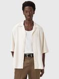 AllSaints Rialto Button Down Shirt, White