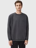 AllSaint Future Crew Neck Cotton Sweatshirt