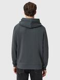 AllSaints Raven Cotton Hoodie, Sunil Blue