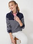Crew Clothing Half Zip Funnel Neck Sweater