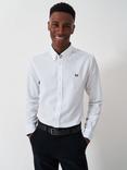 Crew Clothing Cotton Poplin Shirt, White