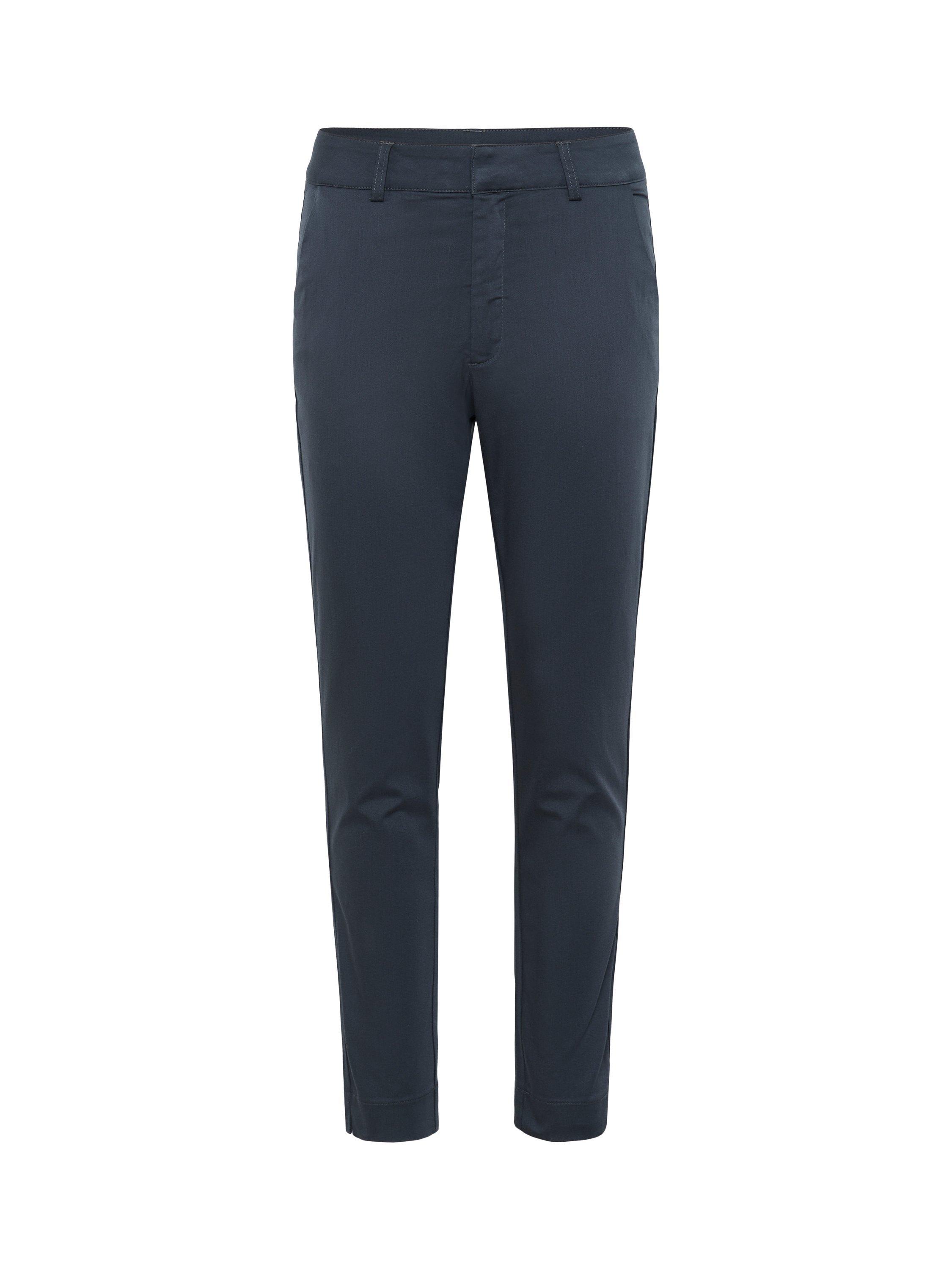 Product image 5 of 6, which shows KAFFE Lea Straight Chinos, Black Oyster, 8