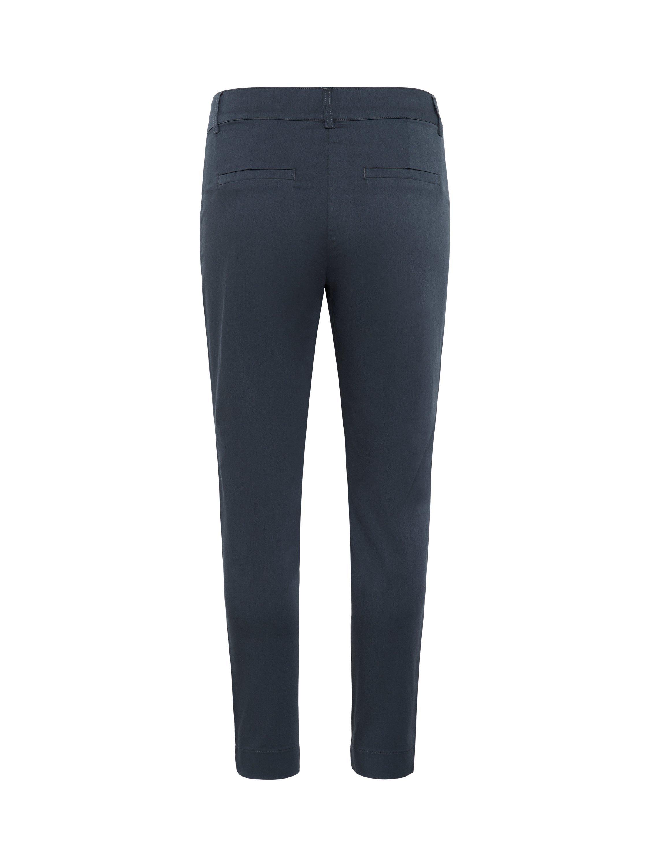 Product image 6 of 6, which shows KAFFE Lea Straight Chinos, Black Oyster, 8