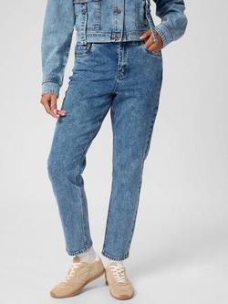 KAFFE KAeloise Slim Jeans, Mid Blue
