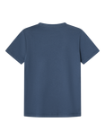 Hackett London Kids' Cotton Short Sleeved Car Print T-Shirt, Dark Denim Blue
