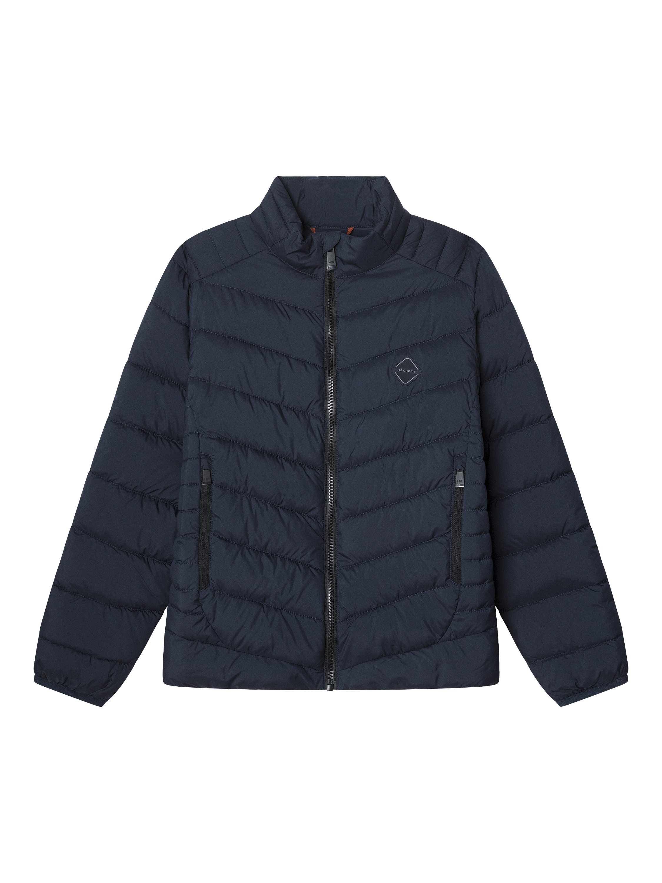 Product image 1 of 4, which shows Hackett London Kids' Padded Jacket, Navy, 15 years