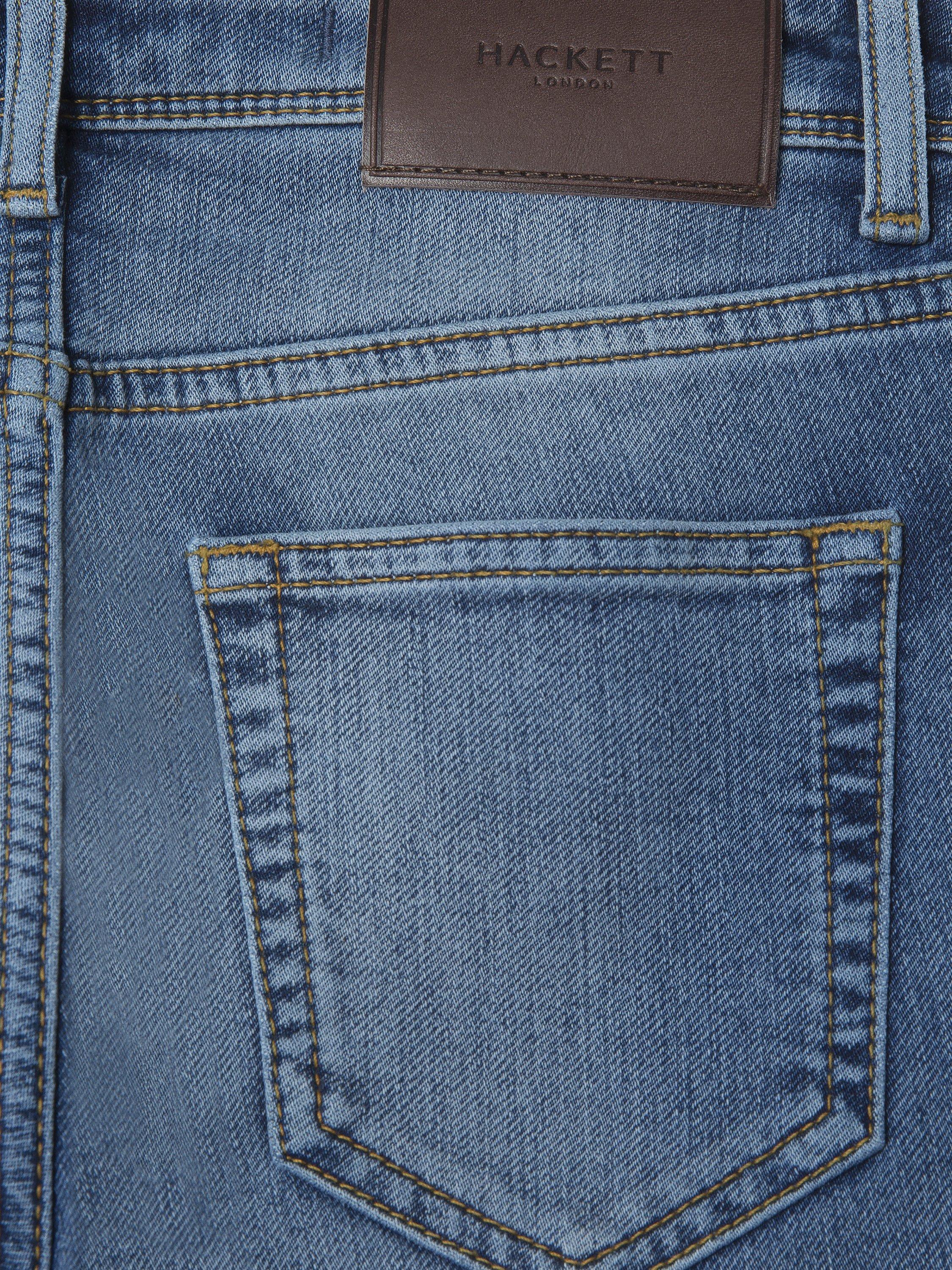 Product image 4 of 4, which shows Hackett London Kids' Five Pocket Jeans, Denim Blue, 2 years