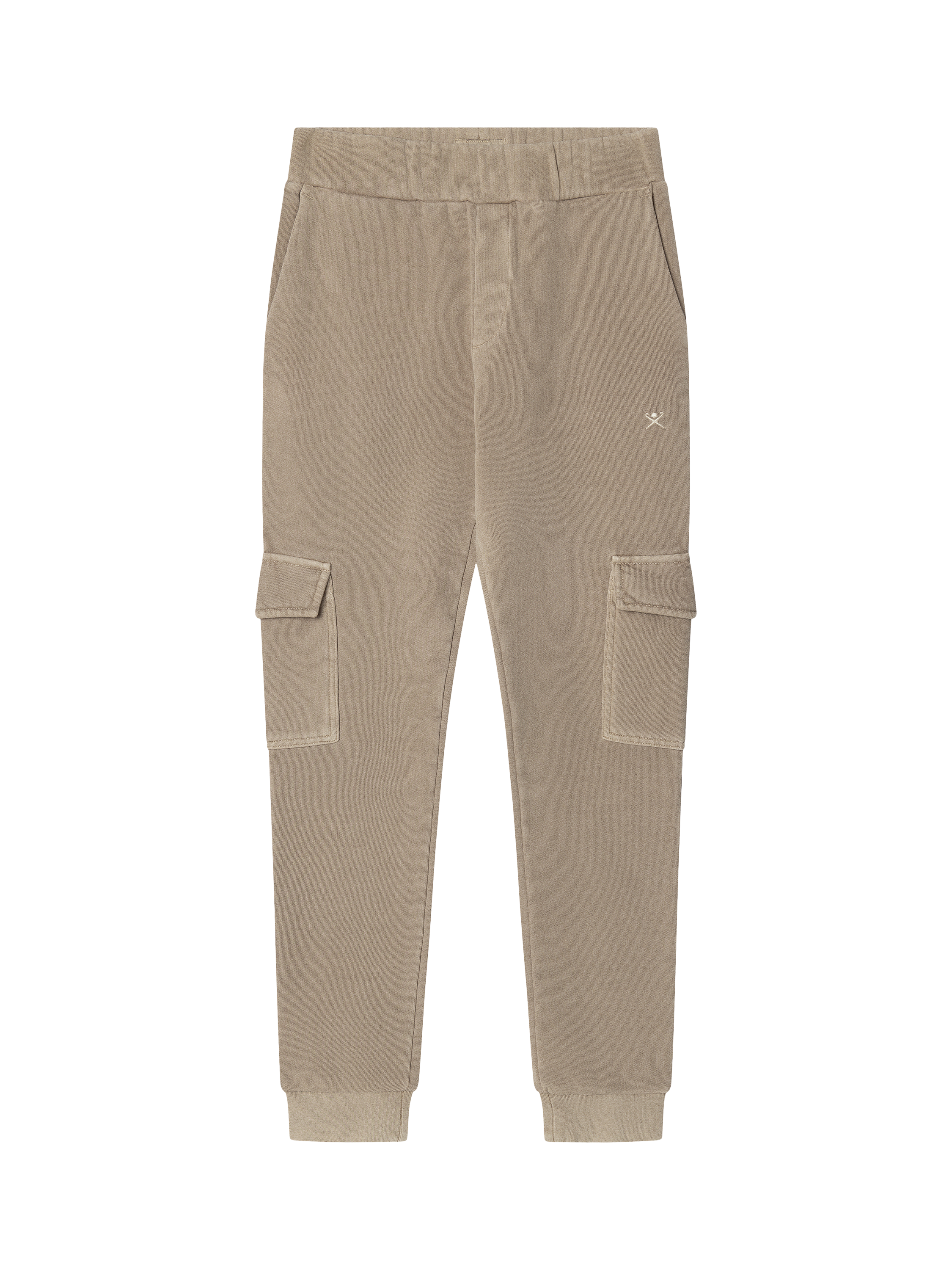 hackett-london-kids-cotton-fleece-cargo-joggers-malt-beige