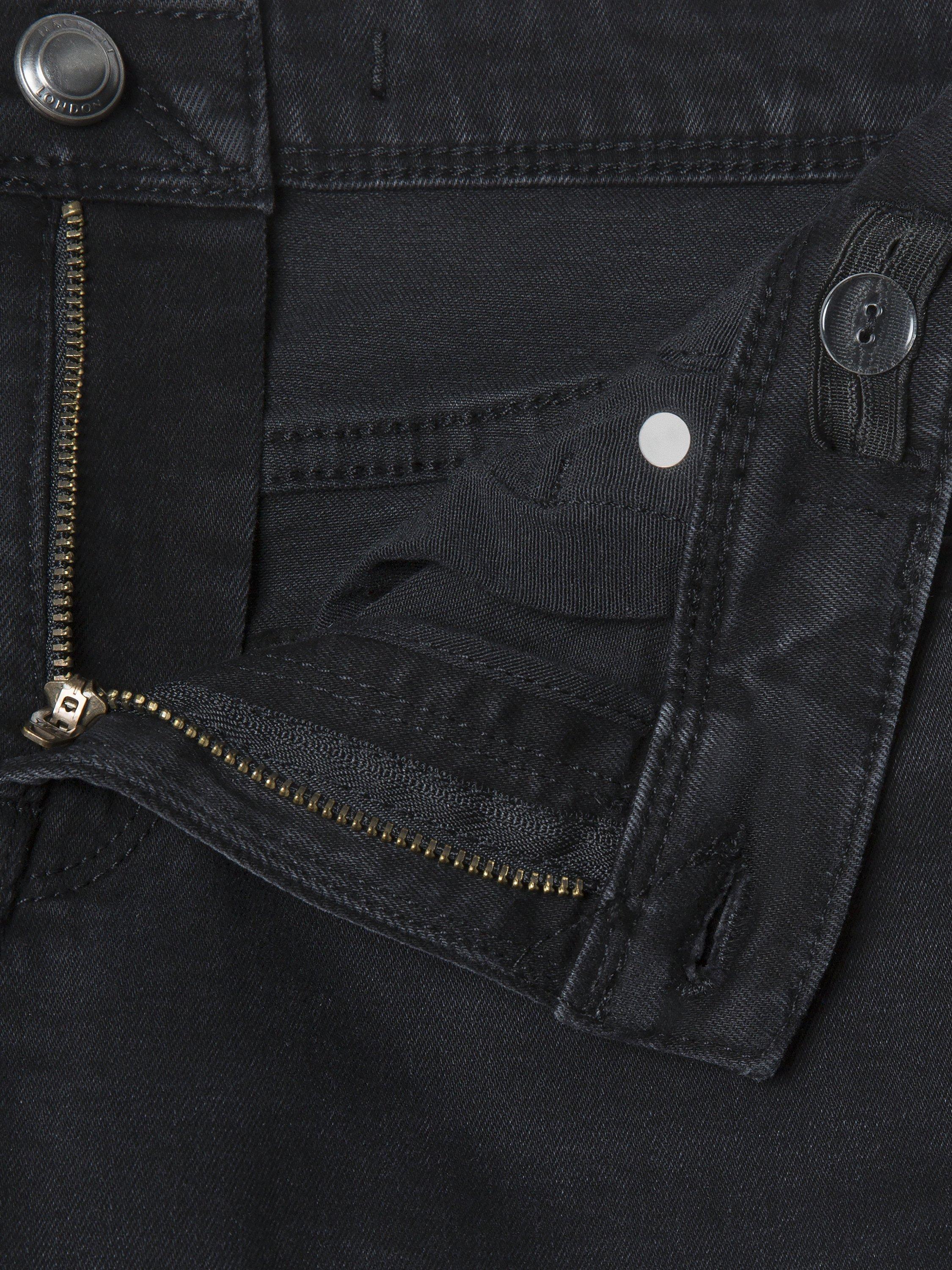 Product image 3 of 4, which shows Hackett London Kids' Five Pocket Denim Jeans, Black, 2 years