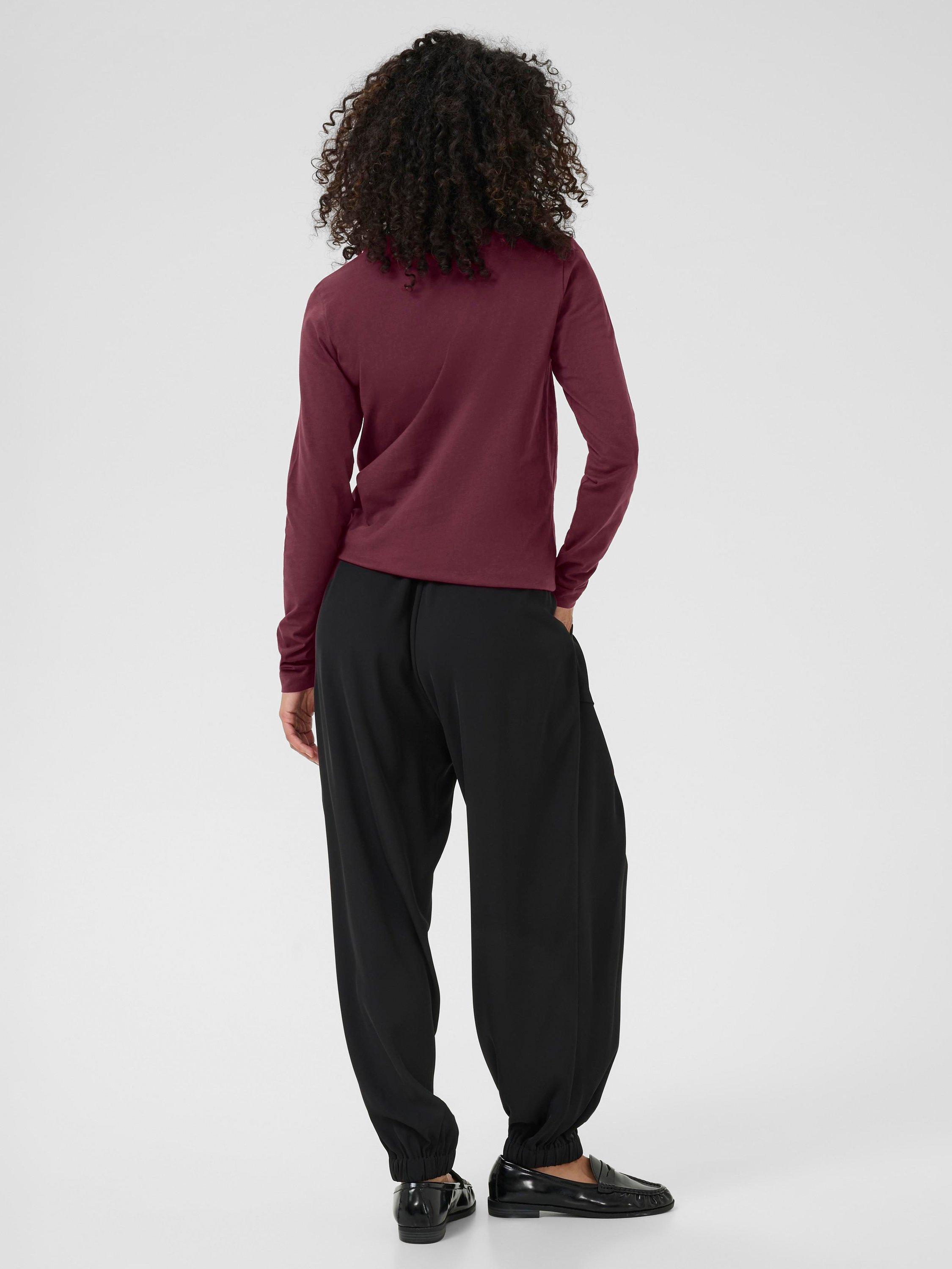 Product image 2 of 6, which shows KAFFE Marin Long Sleeve Top, Mid Red, XS