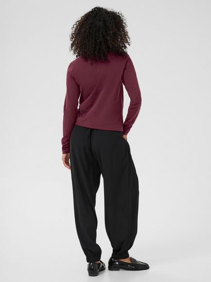 KAFFE Marin Long Sleeve Top, Mid Red - view 2, Mid Red