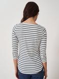 Crew Clothing Essential Striped Cotton Jersey Top
