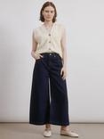Albaray Denim Wide Leg Culottes, Indigo