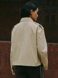 Albaray Twill Blend Trench Jacket, Beige