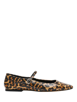 Steve Madden Maple Leopard Print Mary Jane Pumps, Brown/Black