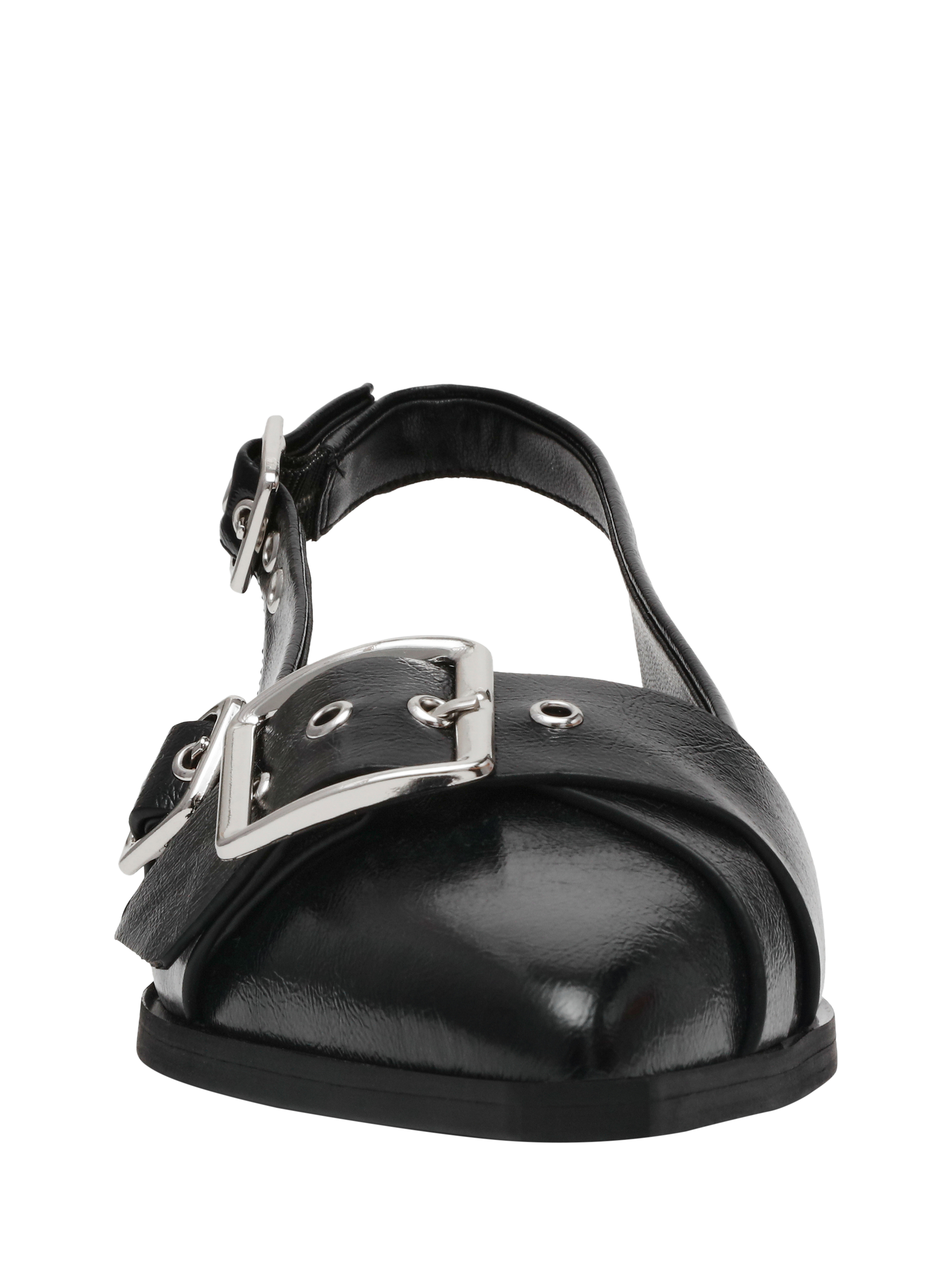 Product image 4 of 7, which shows Steve Madden Grezley Pointed Slingback Court Shoes , Black, EU37