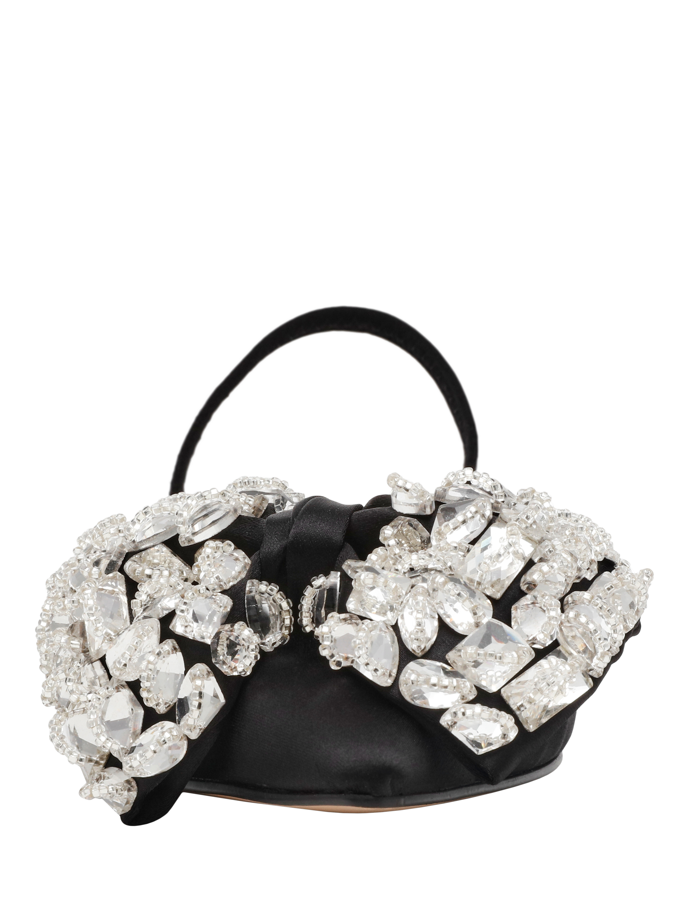 Product image 5 of 8, which shows Steve Madden Sloane Satin Ballerina Pumps, Black, EU37