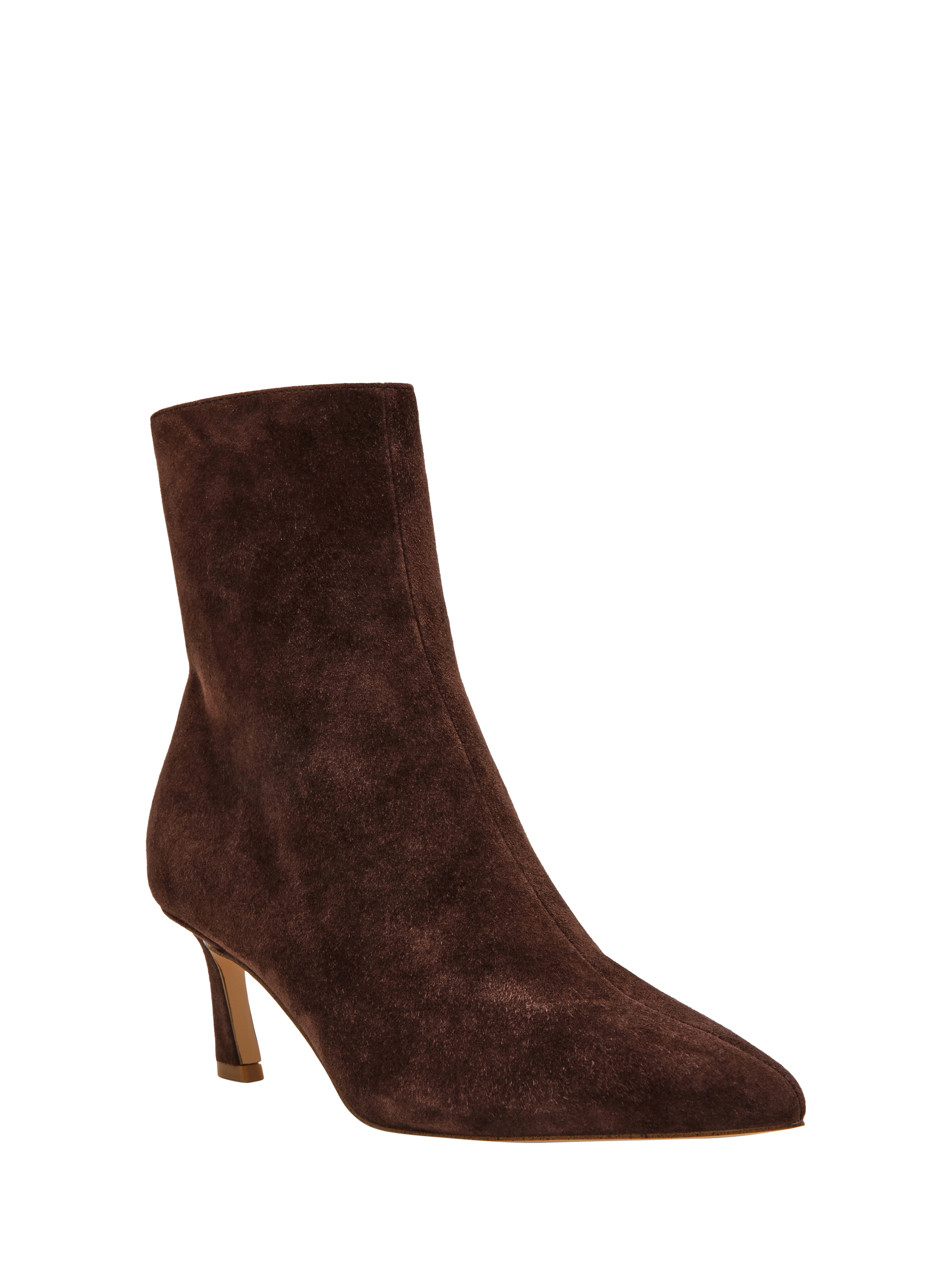 Product image 2 of 7, which shows Steve Madden Lulah Suede Ankle Boots , Coffee, EU39