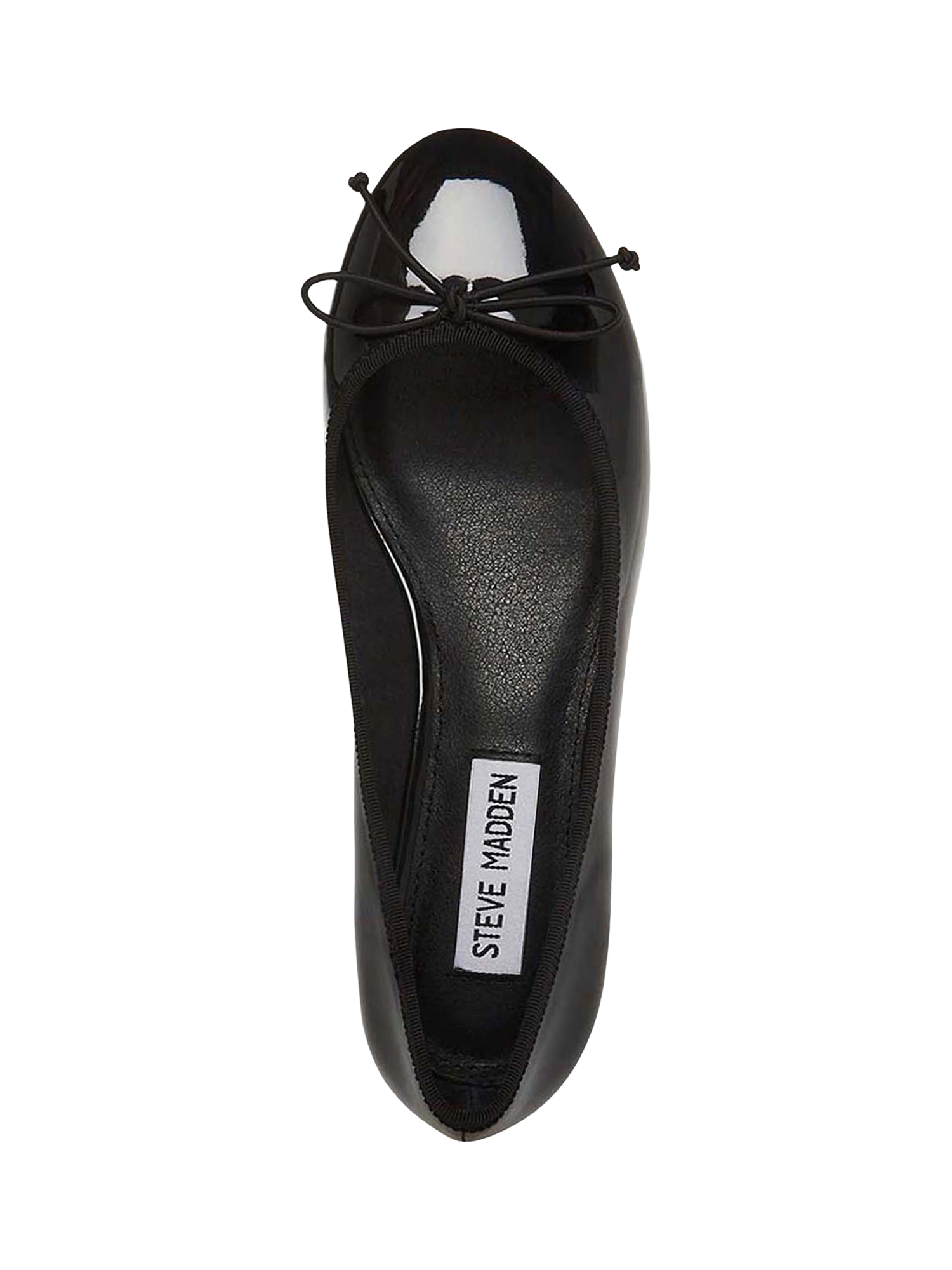 Product image 5 of 5, which shows Steve Madden Cherish Round-Toe Block Heel Ballerina Pumps , Black, EU37
