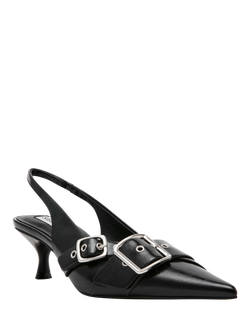 Steve Madden Lezley Slingback Stiletto Heels - view 2, Black