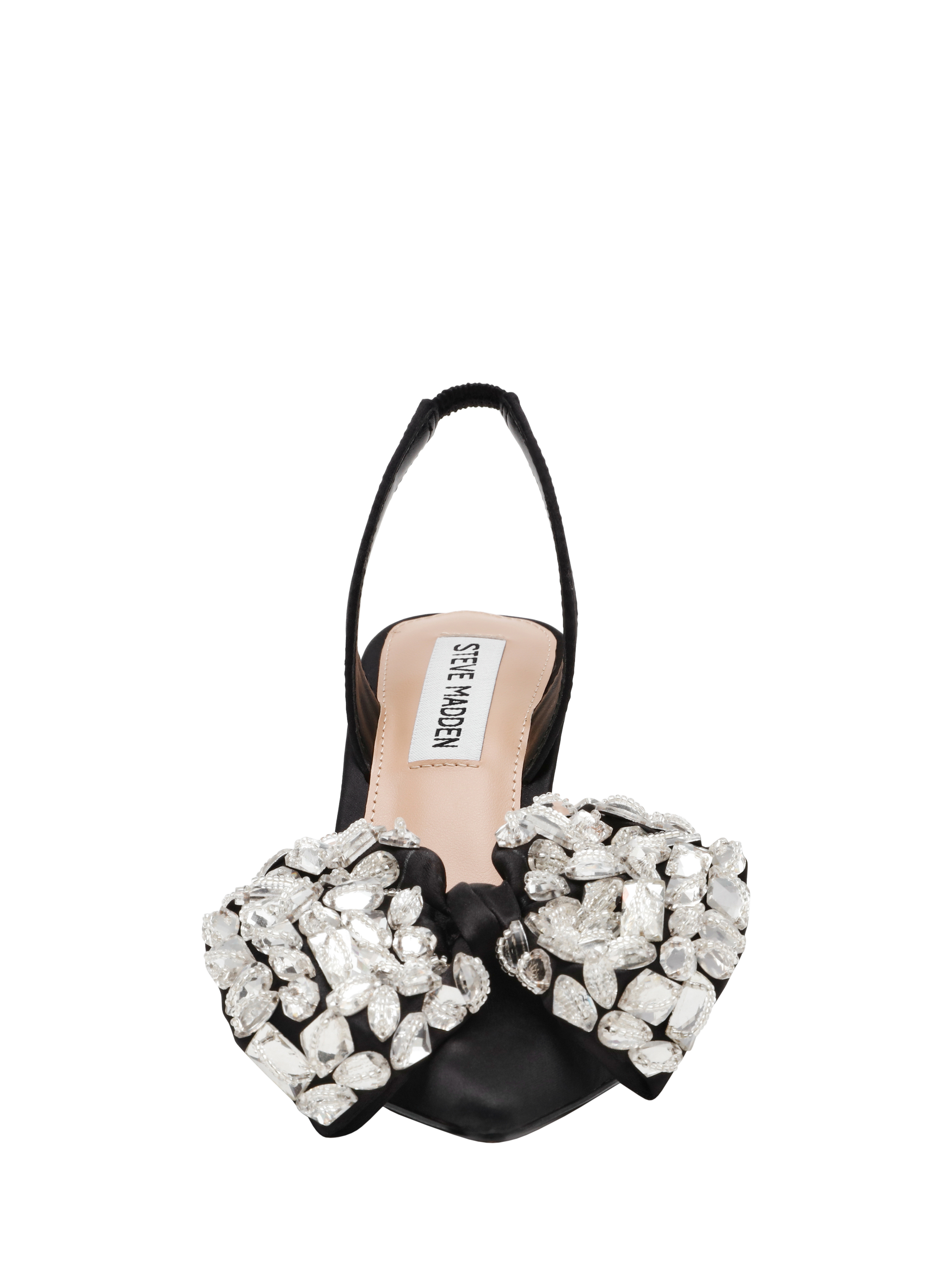 Steve Madden Lovies Gem Bow Slingback Stiletto Heels