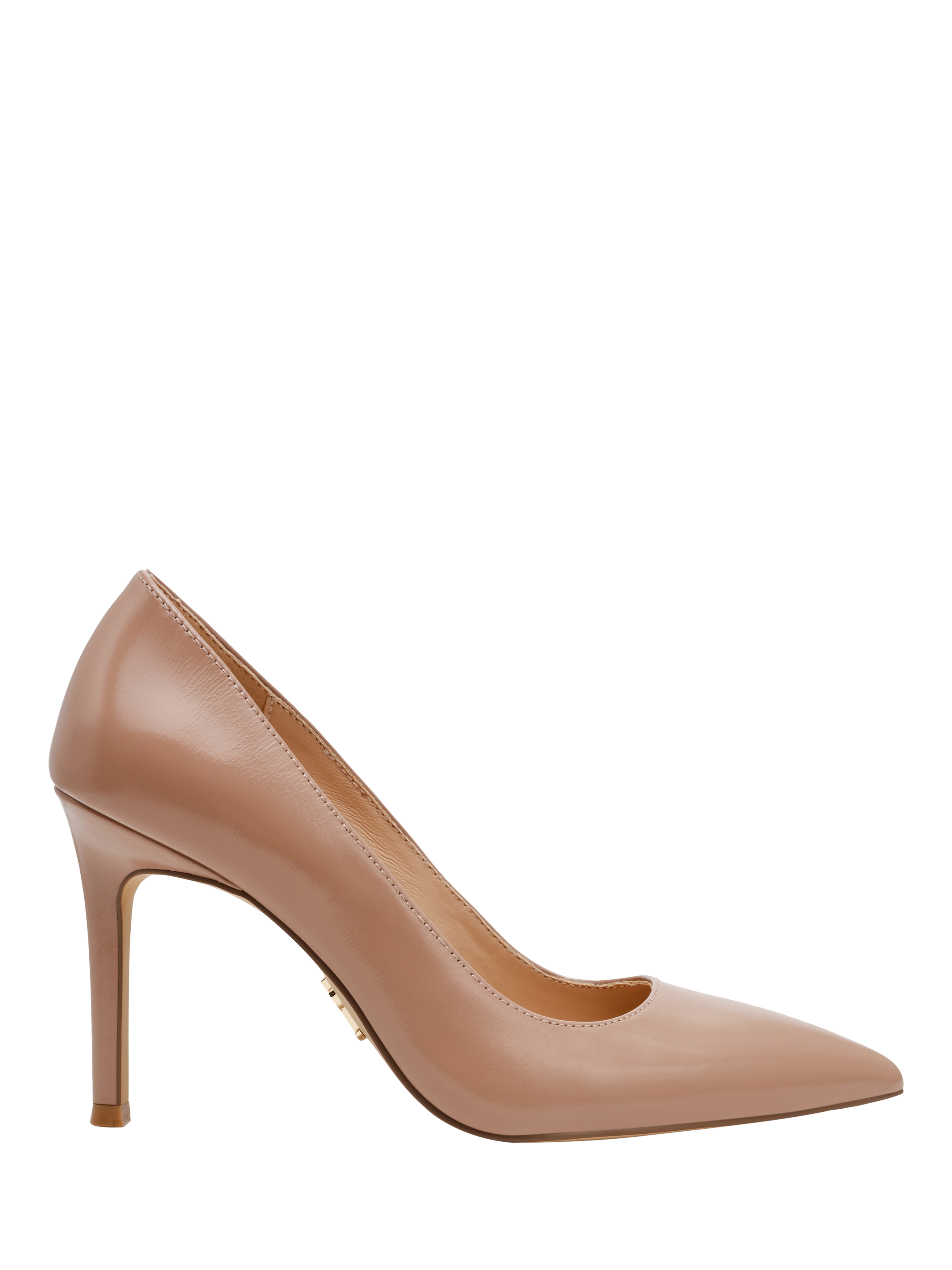 Product image 1 of 7, which shows Steve Madden Secured Sleek Pointed Stiletto Heels, Blush, EU37