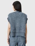 AllSaints Elias Chunky Wool Blend Gilet