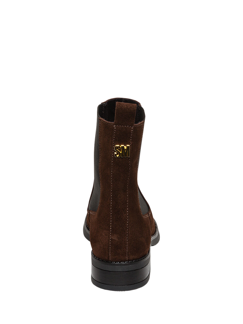 Product image 4 of 5, which shows Steve Madden Valera Suede Chelsea Boots, Brown, EU38