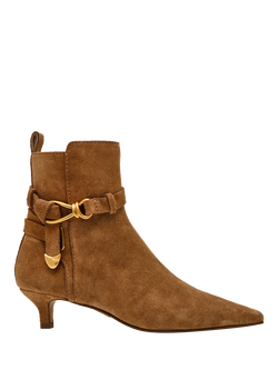 Steve Madden Roller Suede Ankle Boots, Tan, Tan