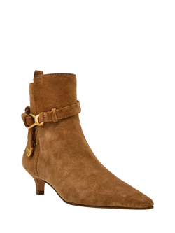Steve Madden Roller Suede Ankle Boots, Tan - view 2, Tan