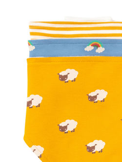 Little Green Radicals Baby  Adaptive Dribble Bib, Pack of 3, Multi - view 2, Multi