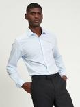 Ben Sherman Cotton Blend Soho Slim Fit Shirt, Blue