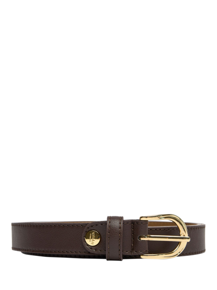 V.GAN Stud Belt, Brown