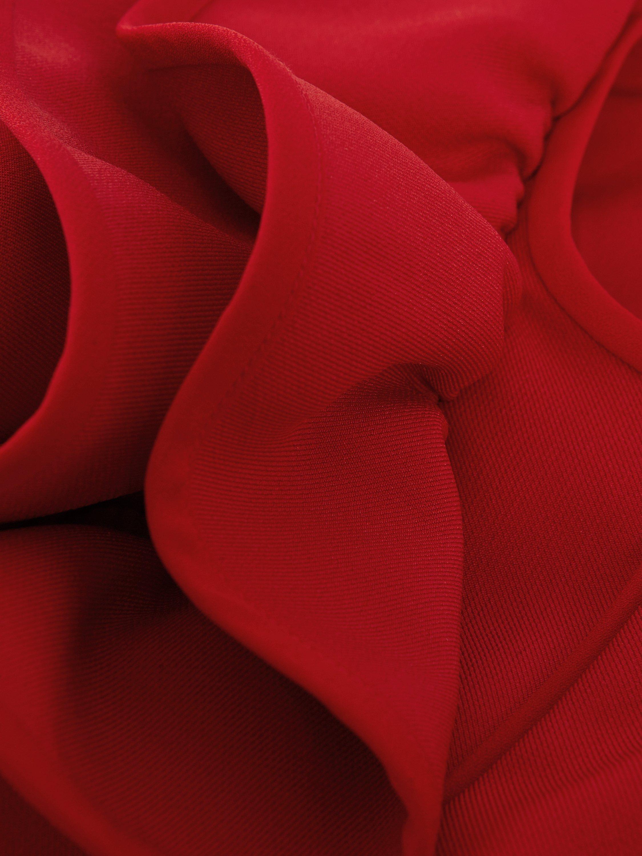 Product image 6 of 8, which shows Phase Eight Petite Tyra Sleeveless Maxi Dress, Red, 6