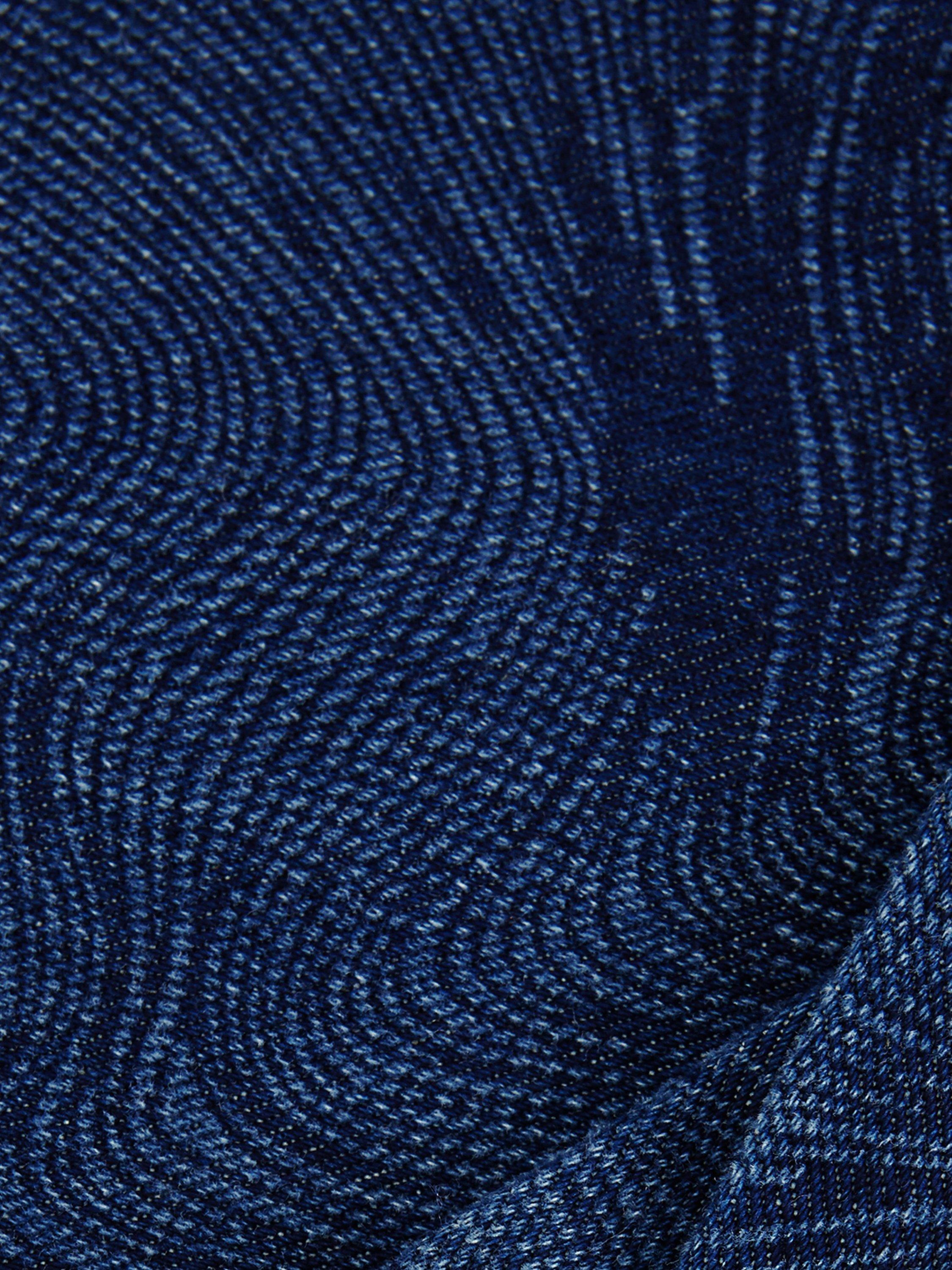 Product image 6 of 8, which shows Phase Eight Marta Swirl Sleeveless Jumpsuit, Indigo, 6