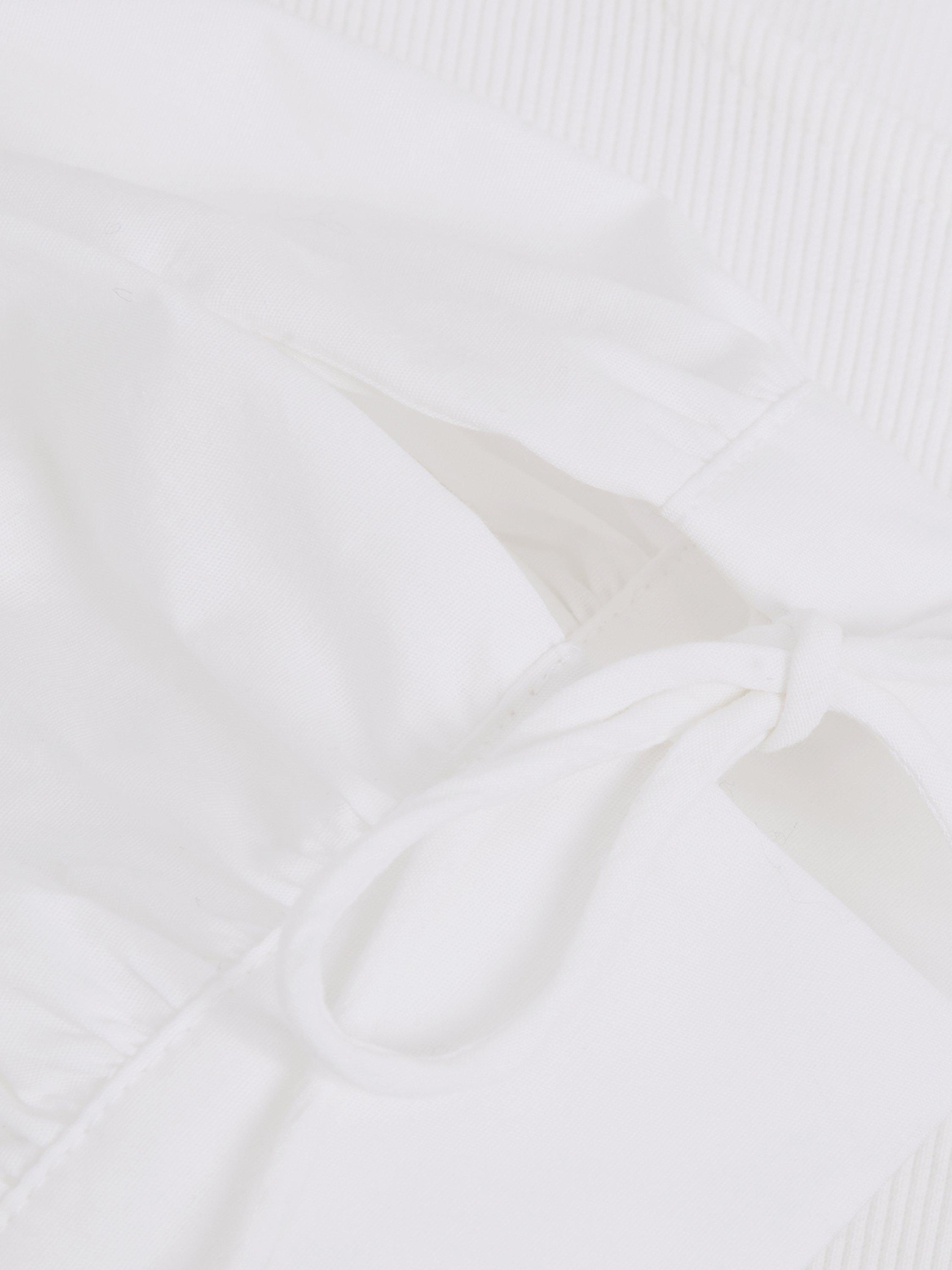 Product image 6 of 8, which shows Phase Eight Luella Puff Sleeve Top, White, 10