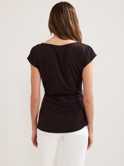 Phase Eight Honor Blurred Graphic Top, Multi - view 2, Multi