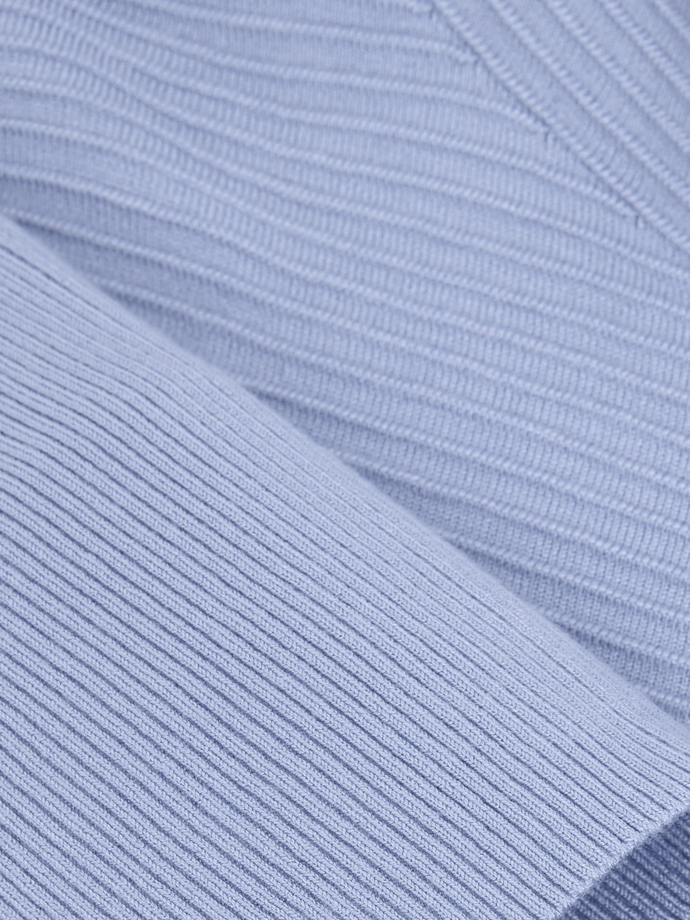 Product image 6 of 7, which shows Phase Eight Elise Ripple Jumper, Blue, S