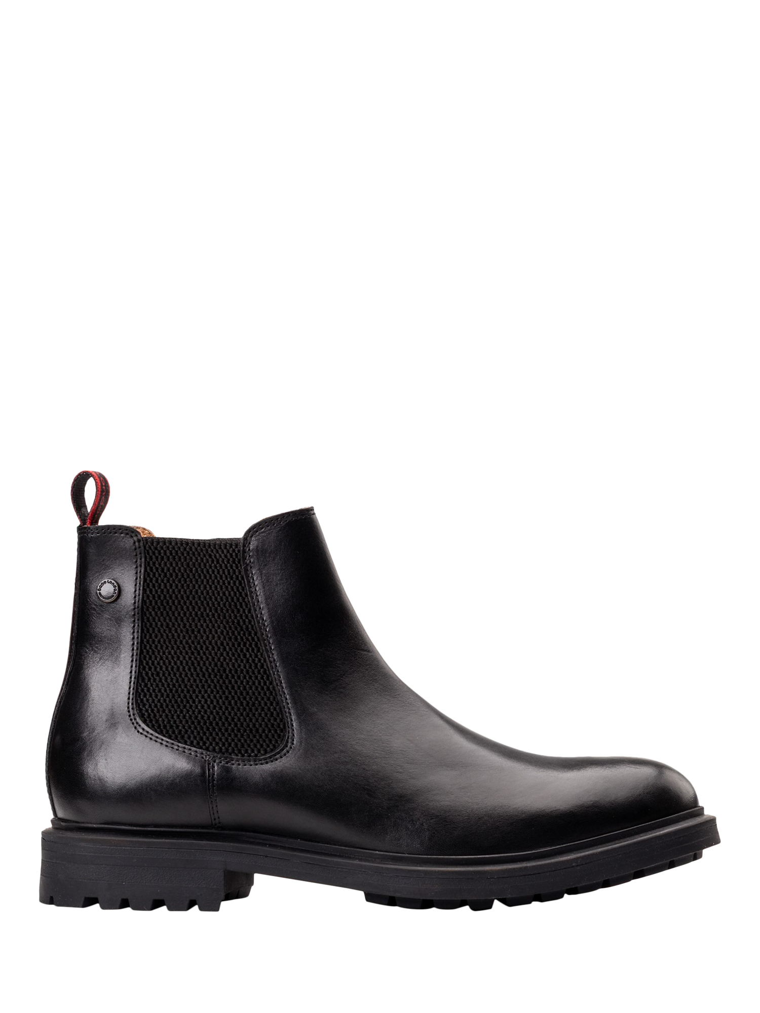Product image 1 of 1, which shows Base London Roebuck Chelsea Boots, Black, 6