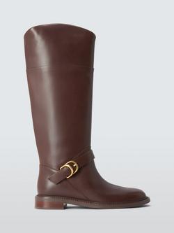 rag & bone Hayden Leather Riding Boots, Mocha, Mocha